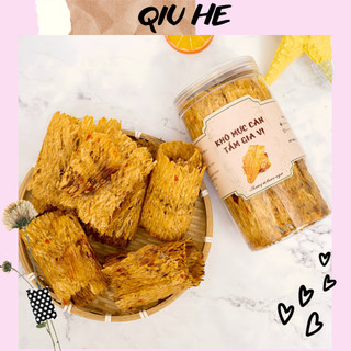 Mực cán tẩm gia vị loại ngon, Khô mực cán tẩm đặc sản Nha Trang