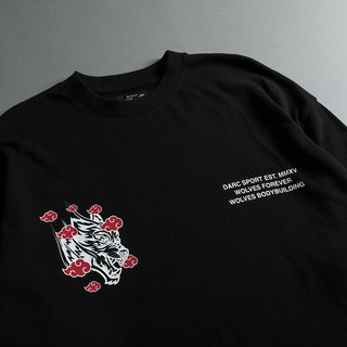 Áo Thun Oversize DARC WOLF NARUTO Tay Lỡ 2024
