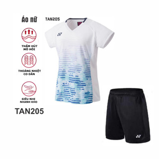 Áo thể thao NỮ chơi Cầu lông, Bóng bàn, Bóng chuyền form đẹp, bán chạy... (Mã TAN205)