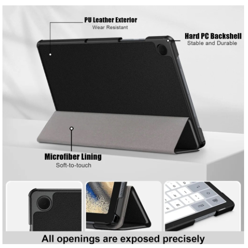 Bao da lưng cứng cho Samsung Tab A11/ A11 Plus/ A9 ,Tab A9+ / A9 PLUS 11" X216B 2023 bảo vệ máy