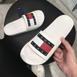 Dép quai ngang off-white off stamp slides chữ trắng off siêu hót 2023