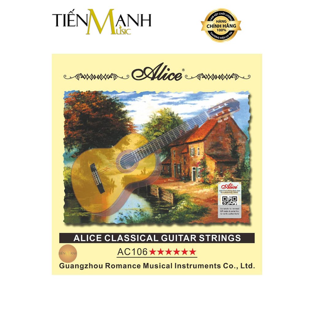 [Chính Hãng] Dây Đàn Classic Guitar Alice AC106 Và Dây Lẻ - Ghi-ta Strings