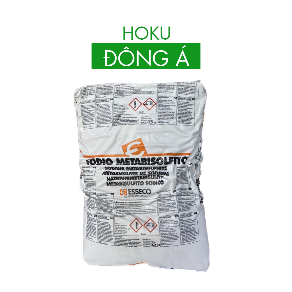 [1kg] Hóa chất Na2S2O5 sodium Metabisulfite  chất làm trắng thực phẩm, xử lý nước thải, nhập khẩu gi
