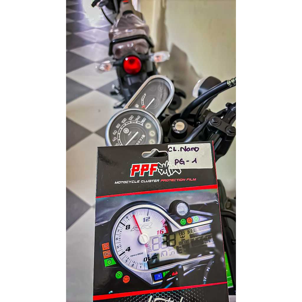 PPF xe PG-1 , Yamaha PG1, PPF PG1. Yamaha PG_1 dán bảo vệ mặt đồng hồ xe
