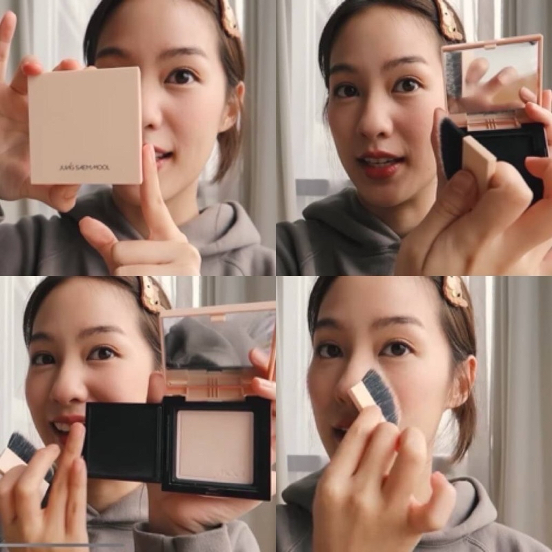 - Phấn phủ nén JSM JUNG SAEM MOOL Skin Nuder Pact màu Clear Light
