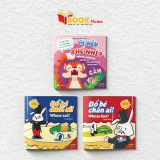 Sách ehon nhận biết đuôi ai - chân ai - ai kêu thế nhỉ