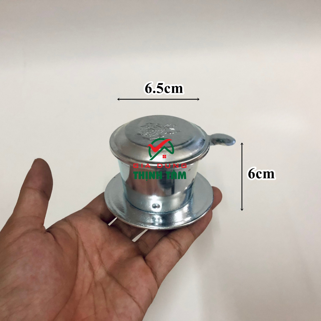 Phin Fin Cà Phê Nhôm Loại Dày
