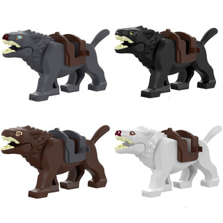 Đồ chơi lắp ráp minifigures thú cưỡi chó sói wargs the hobbit rz200