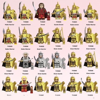 Đồ chơi lắp ráp mô hình mini các mẫu chiến binh tiên tộc elf lord of the ring elves warriors tv6404 tv6405 tv6406