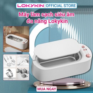 Máy Rửa Trang Sức Bằng Sóng Siêu Âm - Vệ sinh kính mắt, lens, đồng hồ, phụ kiện, trang sức, cọ trang điểm