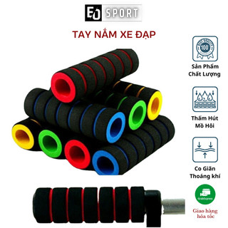 Vỏ Tay Nắm Xe Đạp 1 Đôi  Mút Xốp Hỗ Trợ Cầm Chắc Chắn Không Hấp Hơi Ngăn Chặn Mồ Hôi Tay - Eo.sportdz