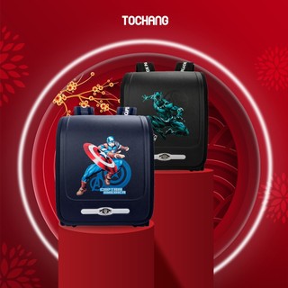 Balo cho bé trai TOCHANG đi học từ lớp 1 đến 3 tiểu học cấp 1 sức chứa lớn siêu nhẹ cao cấp hình in siêu anh hùng