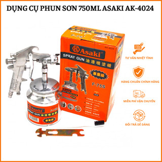 750ml súng phun sơn asaki ak-4024