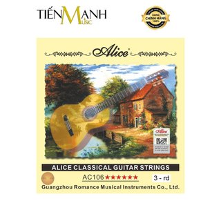 [Chính Hãng] Dây Đàn Classic Guitar Alice AC106 Và Dây Lẻ - Ghi-ta Strings