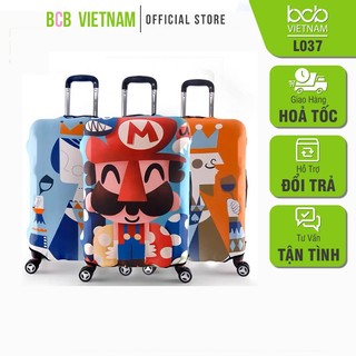 Vỏ Bọc Vali Nhiều Màu In Hình Dễ Thương Đủ Kích Cỡ Nhỏ Lớn Size 20 Inch Đến 28 Inch L037