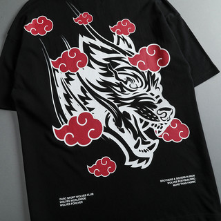 Áo Thun Oversize DARC WOLF NARUTO Tay Lỡ 2024