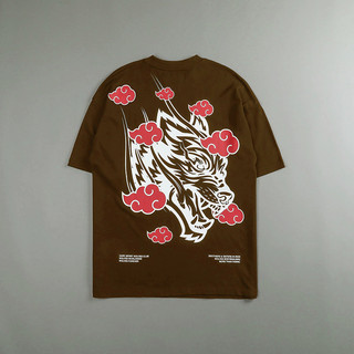 Áo Thun Oversize DARC WOLF NARUTO Tay Lỡ 2024