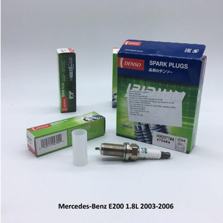 Bộ 4 bugi xe mercedes-benz e200 1.8l 2003-2006 của denso mã ikh20tt iridium chân kim