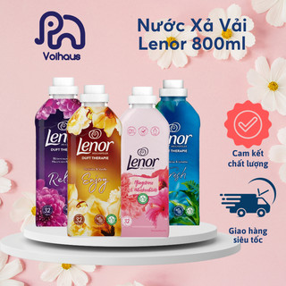 NƯỚC XẢ VẢI LÀM MỀM LENOR 800ML CHỐNG NHĂN, LƯU HƯƠNG LÂU
