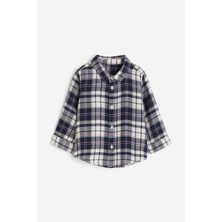 Áo sơmi H&M cho bé trai, chất liệu cotton 6M-4Y