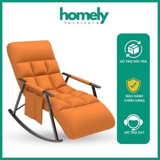 Ghế lười sofa thư giãn, ghế bấp bênh thư giãn homely, ghế đọc sách tựa lưng gtg0904