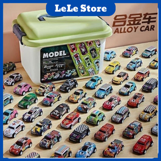 Đồ chơi Set 30 ô tô siêu xe cho bé tặng kèm hộp, có bán lẻ ô tô