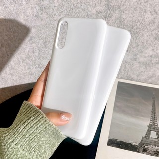 [ SamSung A70/A70S ] Ốp Lưng Silicon Màu Trắng Bóng