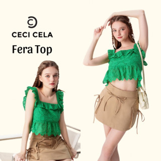 Ceci Cela - Áo dây bèo dễ thương Fera Top