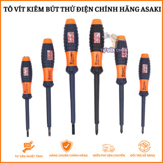 Tô vít kiêm bút thử điện chính hãng ASAKI cao cấp