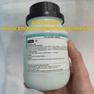 Sắt bột Fe bột 500g iron powder TINH KHIẾT