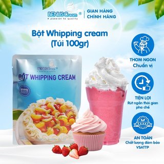 Bột whipping cream 100gram - Benuscream
