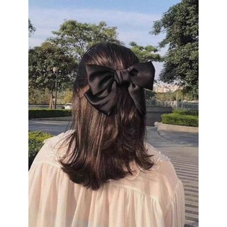 Kẹp tóc nơ lớn phong cách Hàn Quốc cho nữ