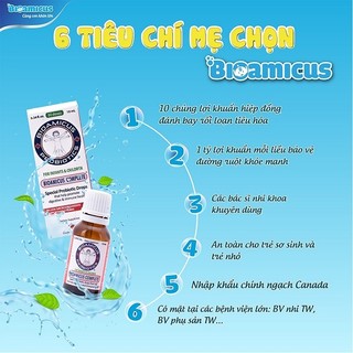 Men vi sinh 10 chủng BioAmicus Complete 10ml