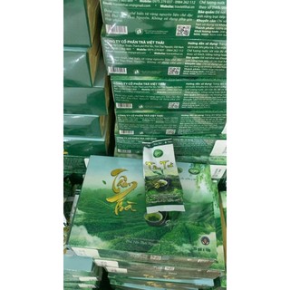  Tâm trà Thái Nguyên combo 5 hộp  hộp 200gr gồm 20 gói nhỏ hút chân không  