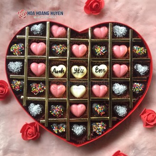 Socola Valentine Hộp Trái Tim
