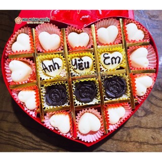 Socola Valentine Hộp Trái Tim