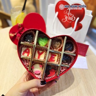 Socola Valentine Hộp Trái Tim