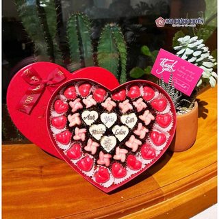 Socola Valentine Hộp Trái Tim
