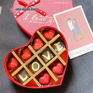 Socola Valentine Hộp Trái Tim