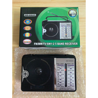 Đài Radio SW-606AC nghe kinh pháp nghe nhạc mp3 pin siêu bền quà tặng người lớn bảo hành 12 tháng