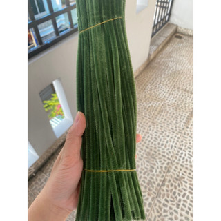 Kẽm nhung loại 1 màu xanh rêu