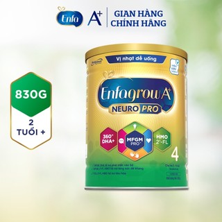 Enfagrow 4 830g/1,7kg vị nhạt dễ uống