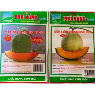 Hạt Giống Dưa Lưới F1 Ruột Vàng Loại 1 Phú Nông, Dưa Lưới Thiên Thanh PN282 - Key: Đất sạch, Phân Bón, Hữu Cơ, Xơ Dừa