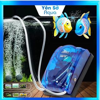 Máy sục sủi khí oxy rs - 248a/rs 348a phụ kiện bể cá cảnh yên sở aqua
