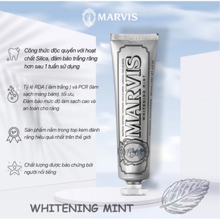 Kem đánh răng marvis cao cấp - marvis nhiều mùi hương 25- 75 - 85ml