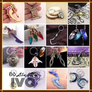 Móc Khóa DOTA2 Item Juggernaut Jugger, Logo dota2, pudg mặt nạ mô hình mặt dây chuyền hợp kim móc chìa khóa Xe Máy balo.