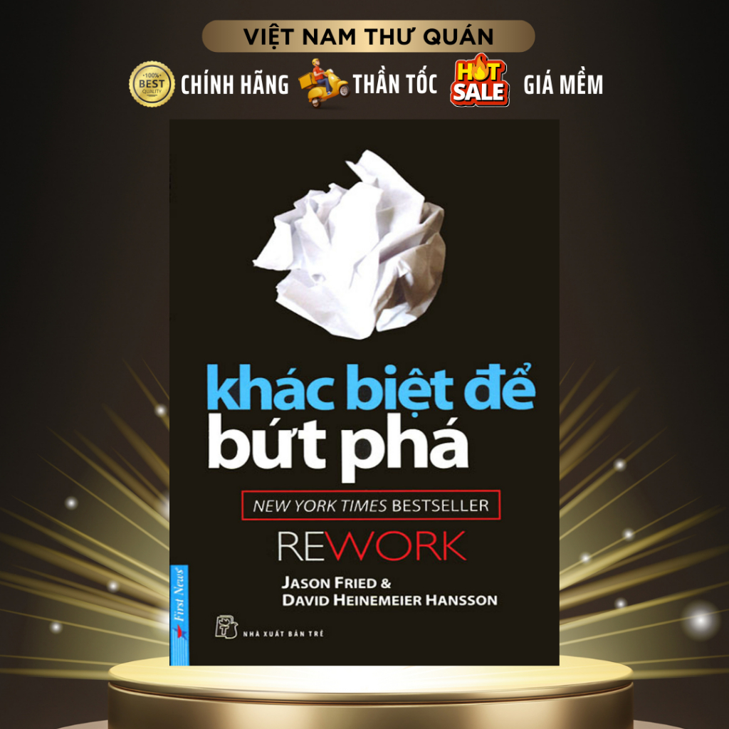 Sách - Khác Biệt Để Bứt Phá - First News