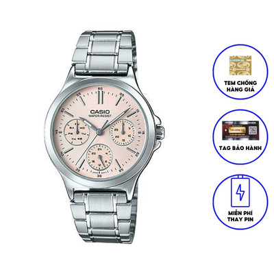 Đồng Hồ Nữ Dây Kim Loại Chính Hãng Casio LTP-V300D-4AUDF