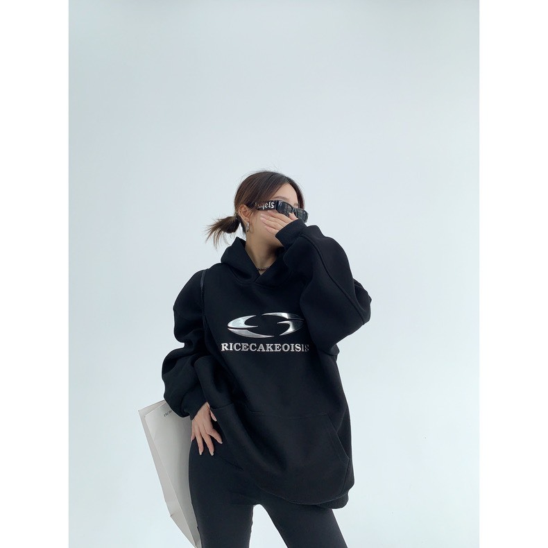 ÁO HOODIE NỈ RICECAKE FROM RỘNG UNISEX cotton - N.E.K.K TẶNG KÈM HỘP VÀ STICKER