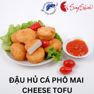  1KG Đậu hủ cá Phô Mai Singapore- Cheese Tofu Singapore PENGWANG
